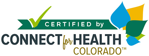 Certified by Connect for Health Colorado Logo